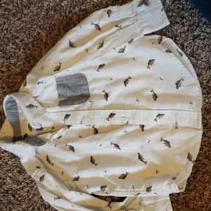 Old Navy Fish Button Up Short